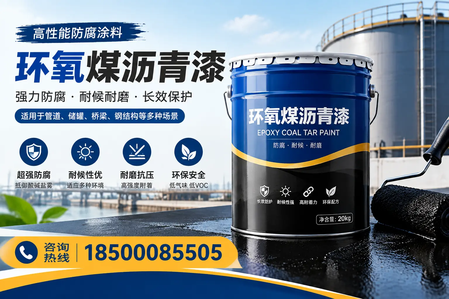 环氧煤沥青漆的施工步骤详解，娄底装修必备知识